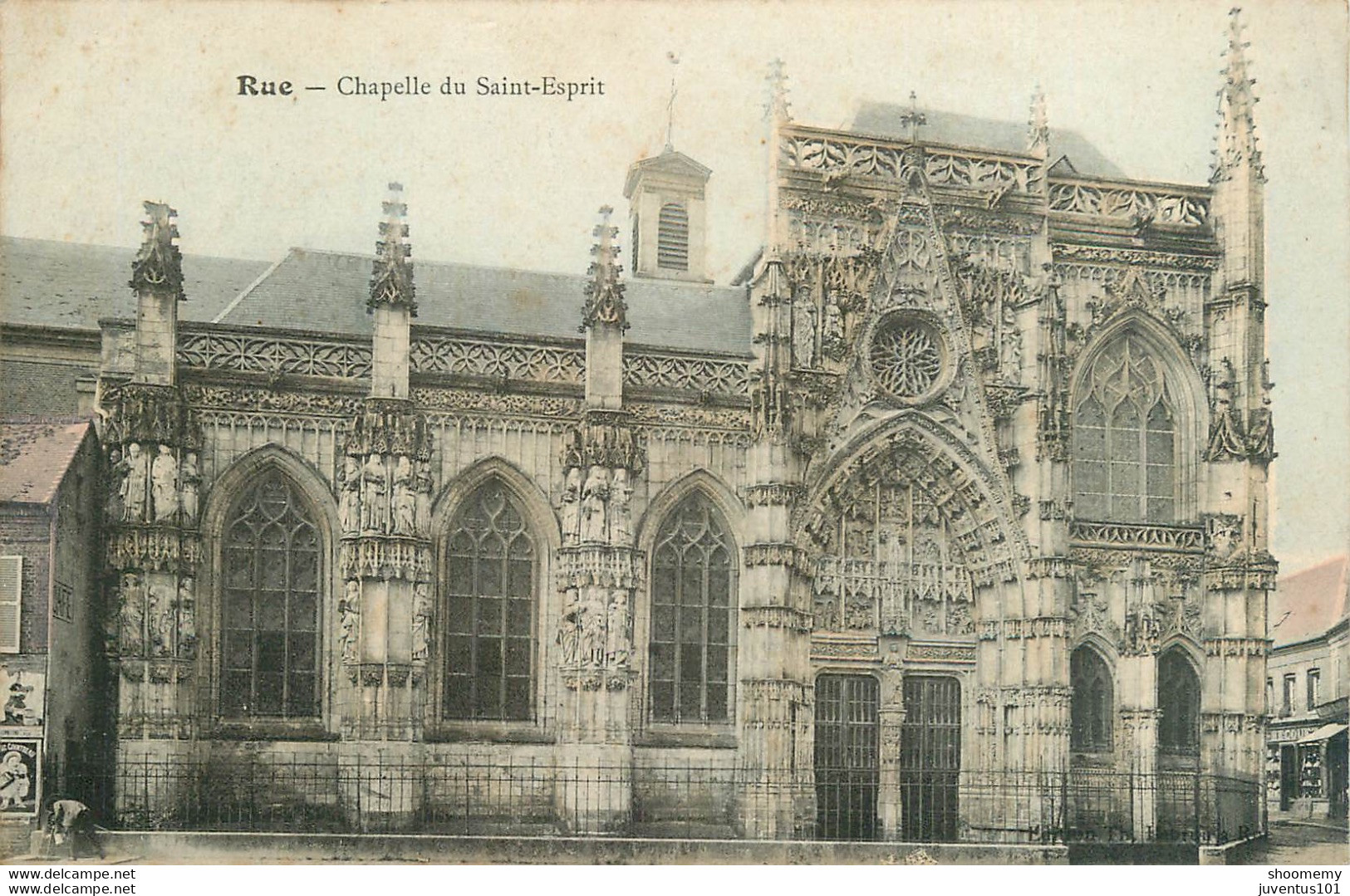CPA Rue-Chapelle Du Saint Esprit-Timbre      L1768 - Rue