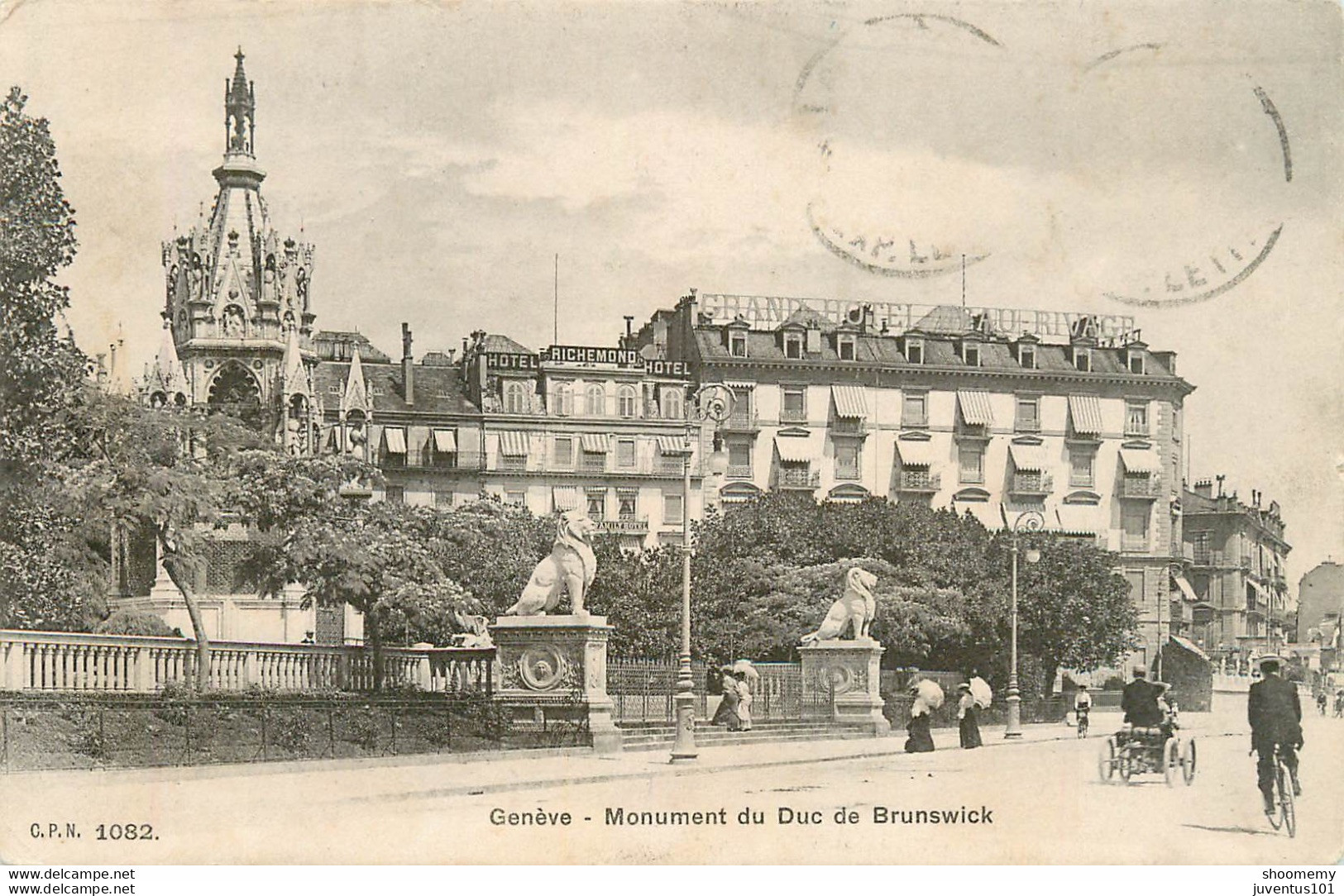 CPA Genève-Monument Du Duc De Brunswick-1082      L2038 - Genève