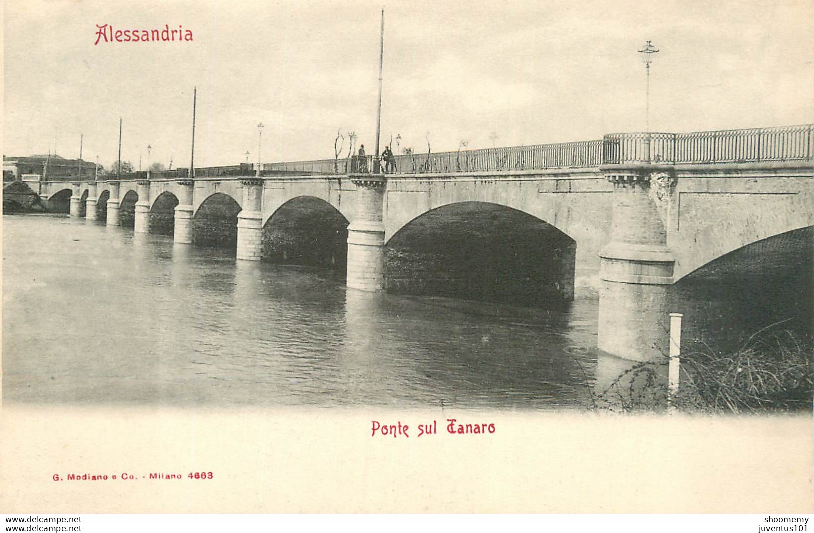 CPA Alessandria-Ponte Sul Tanaro     L1989 - Alessandria