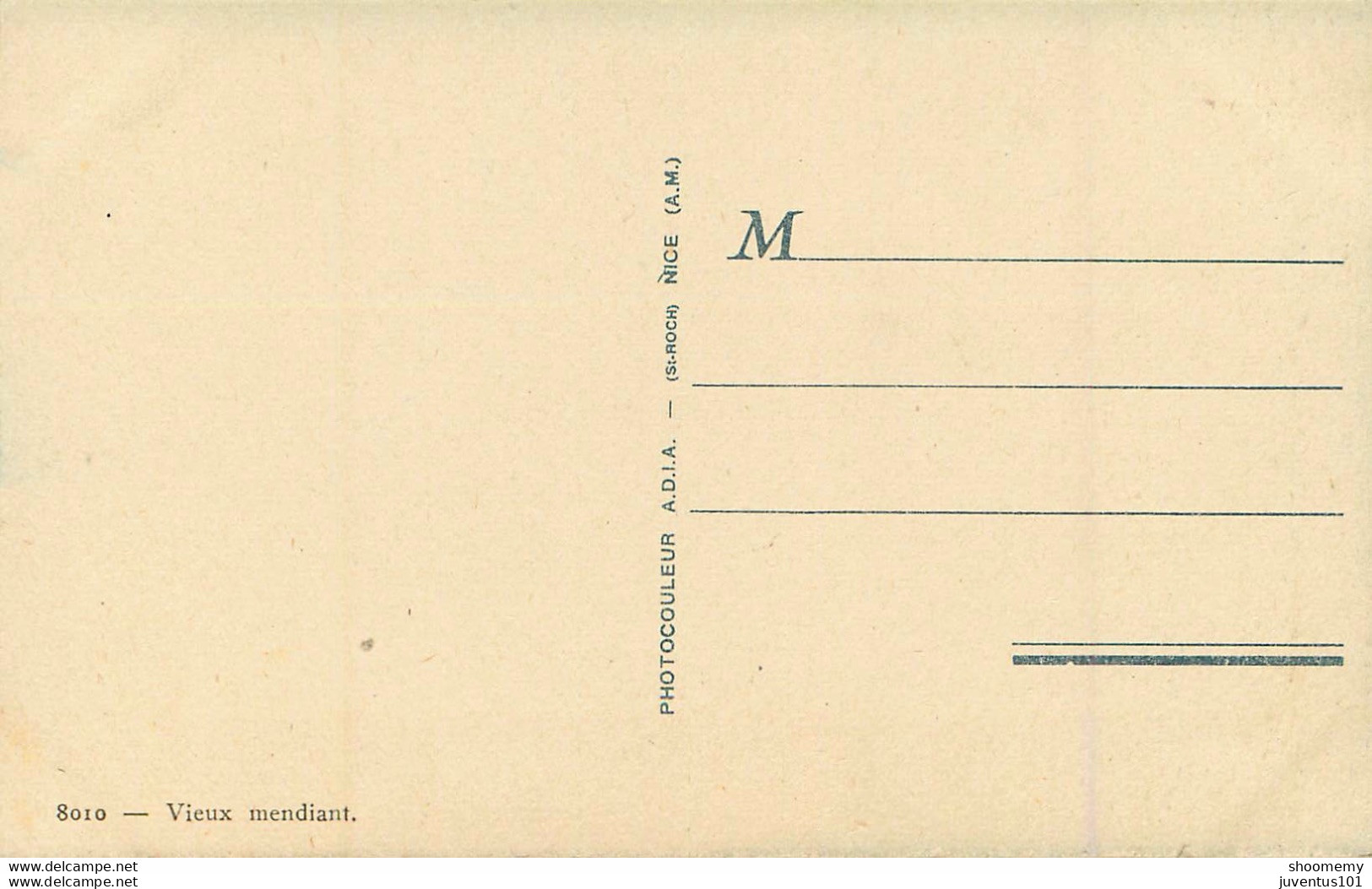 CPA Maroc-Vieux Mendiant     L1989 - Other & Unclassified