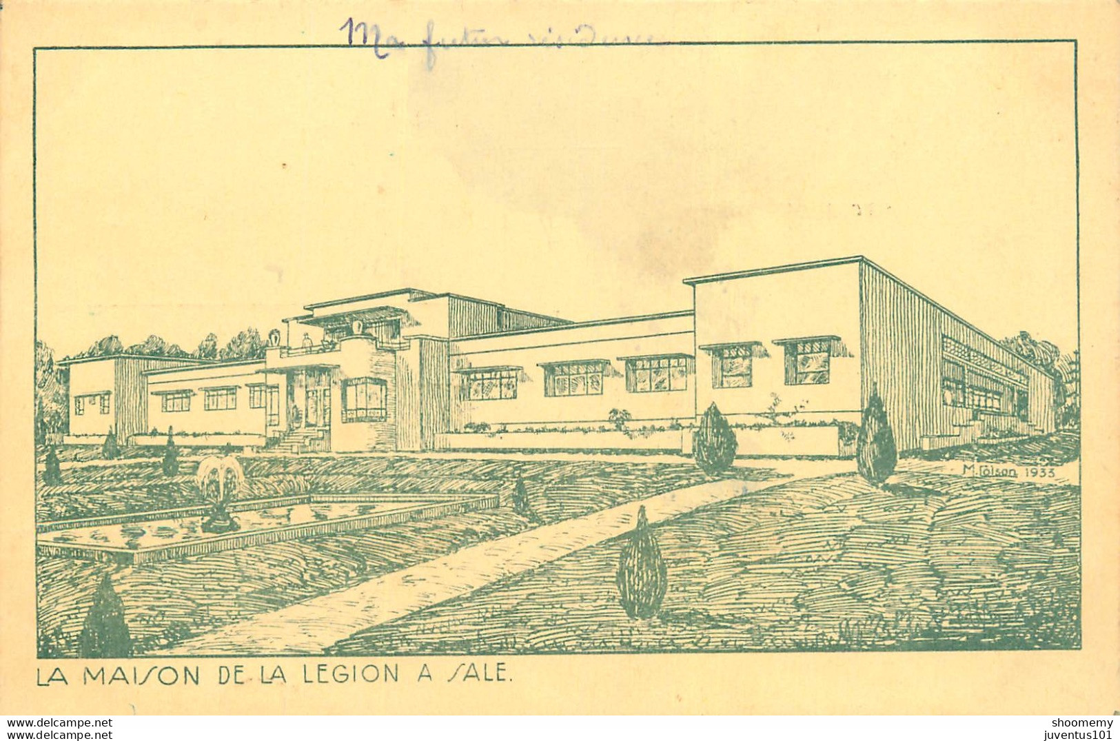 CPA La Maison De La Légion à Salé-RARE     L1989 - Otros & Sin Clasificación