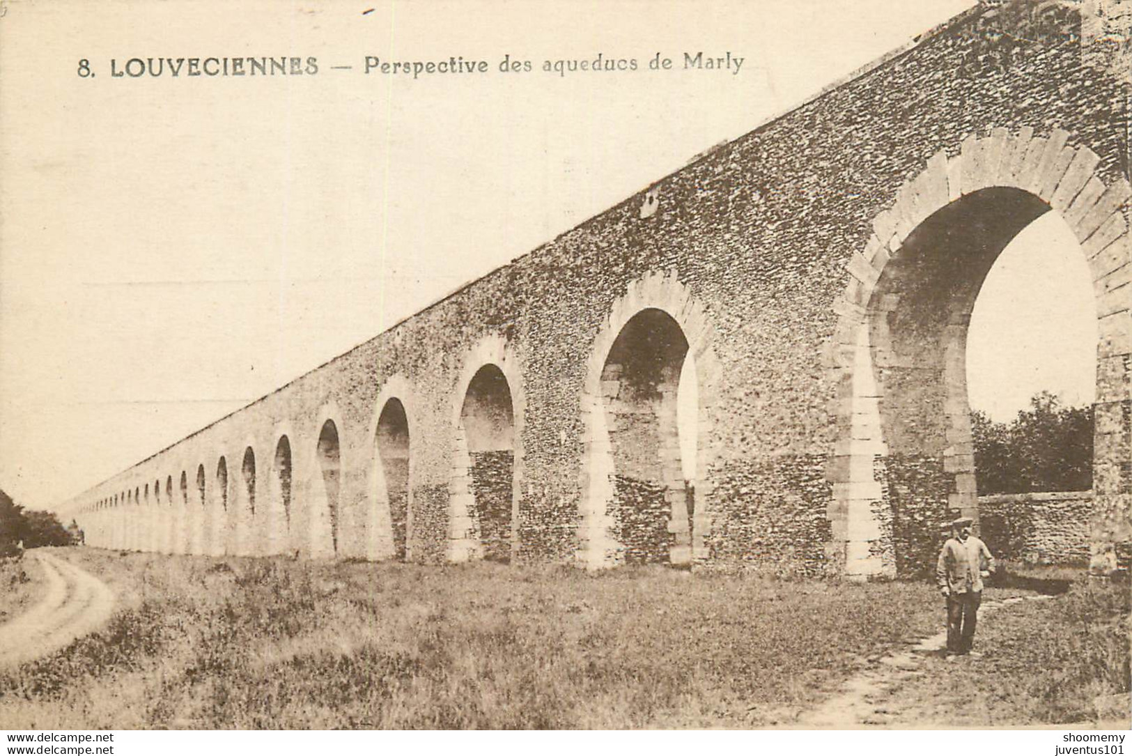 CPA Louveciennes-Perspective Des Aqueducs De Marly-8     L1989 - Louveciennes