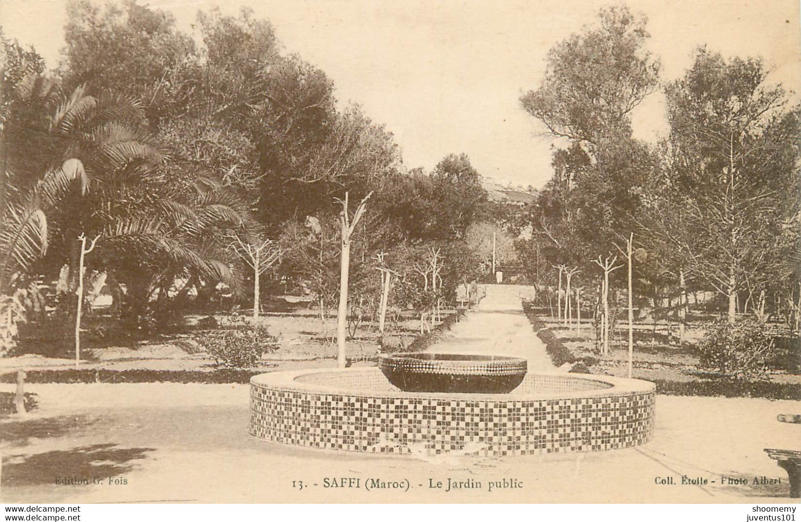 CPA Saffi-le Jardin Public-13      L1963 - Otros & Sin Clasificación