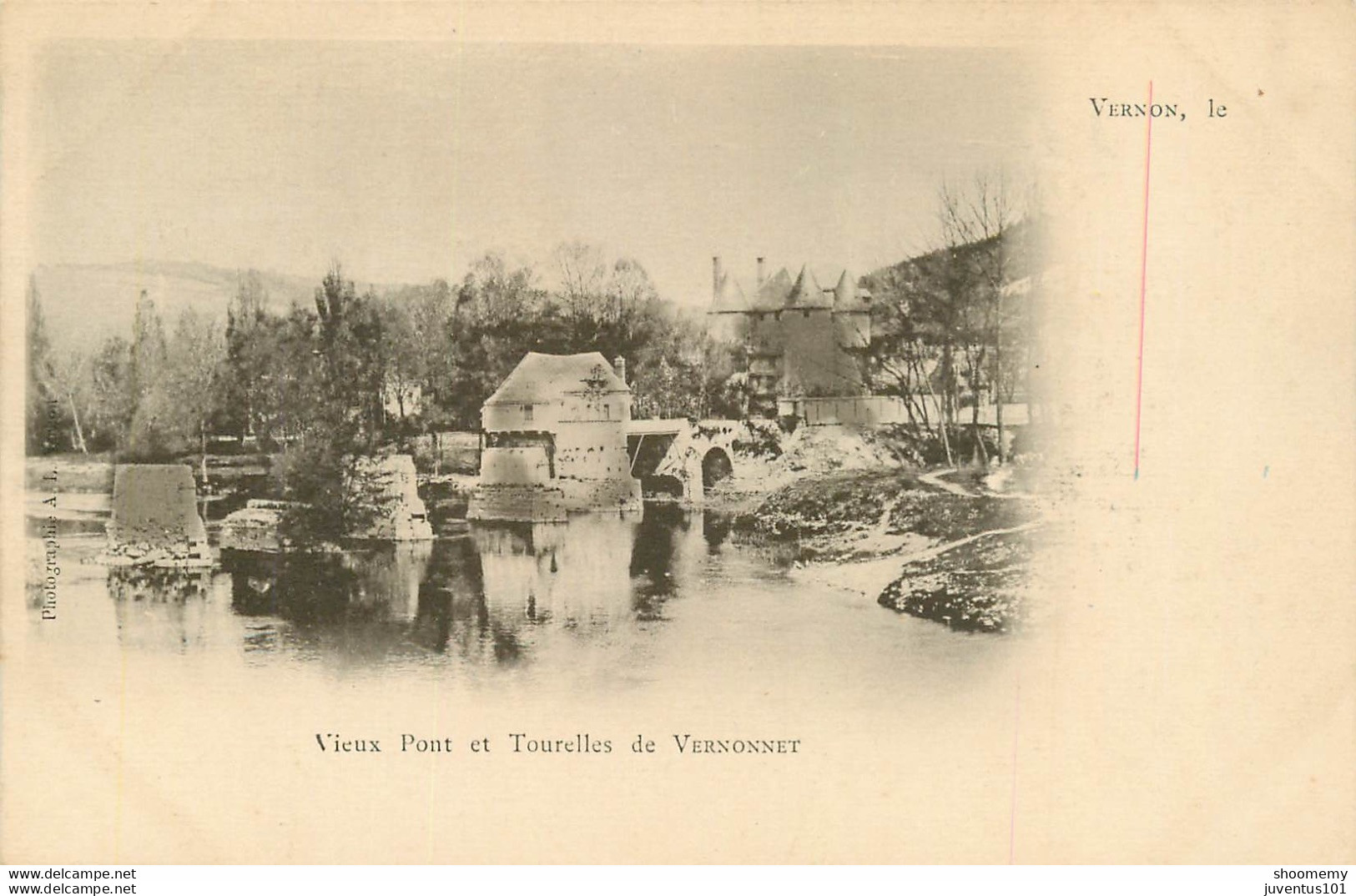 CPA Vernon-Vieux Pont Et Tourelles De Vernonnet      L1961 - Vernon