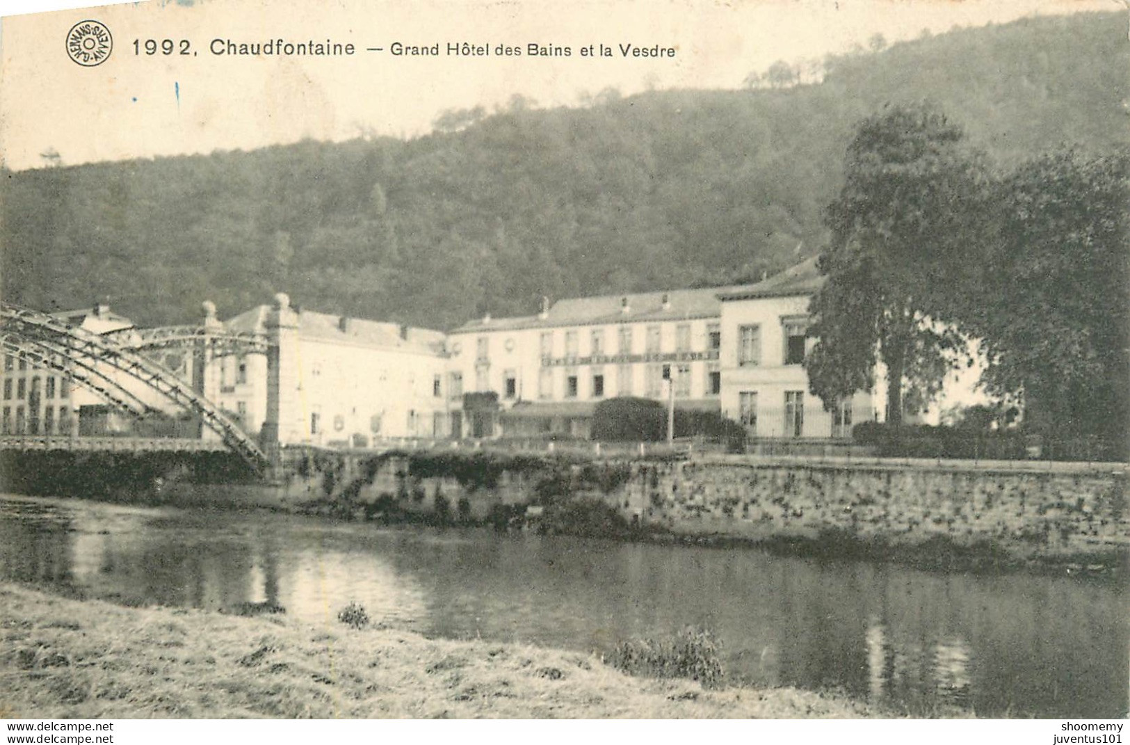 CPA Chaudfontaine-Grand Hotel Des Bains Et La Vesdre-1992      L1952 - Chaudfontaine