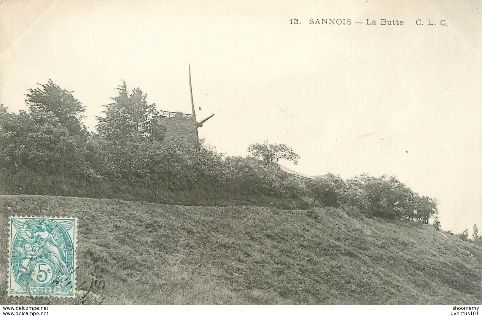 CPA Sannois-La Butte-13-Timbre      L1946 - Sannois