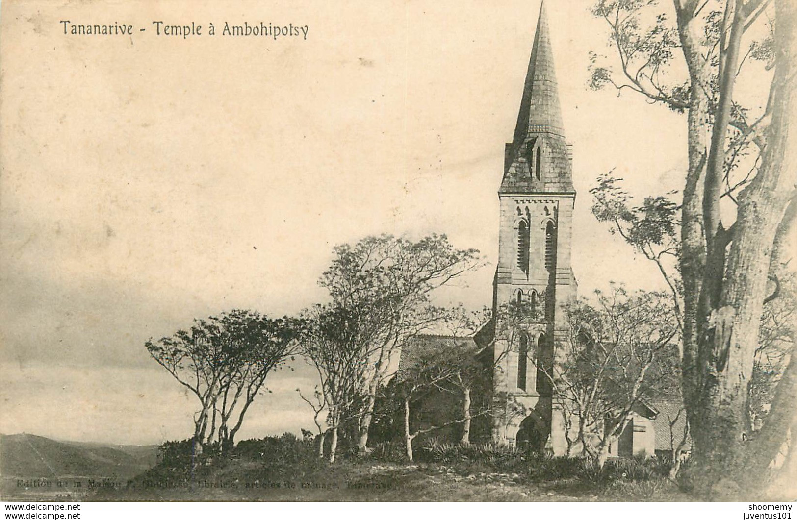 CPA Madagascar-Tananarive-Temple à Ambohipotsy     L1862 - Madagascar