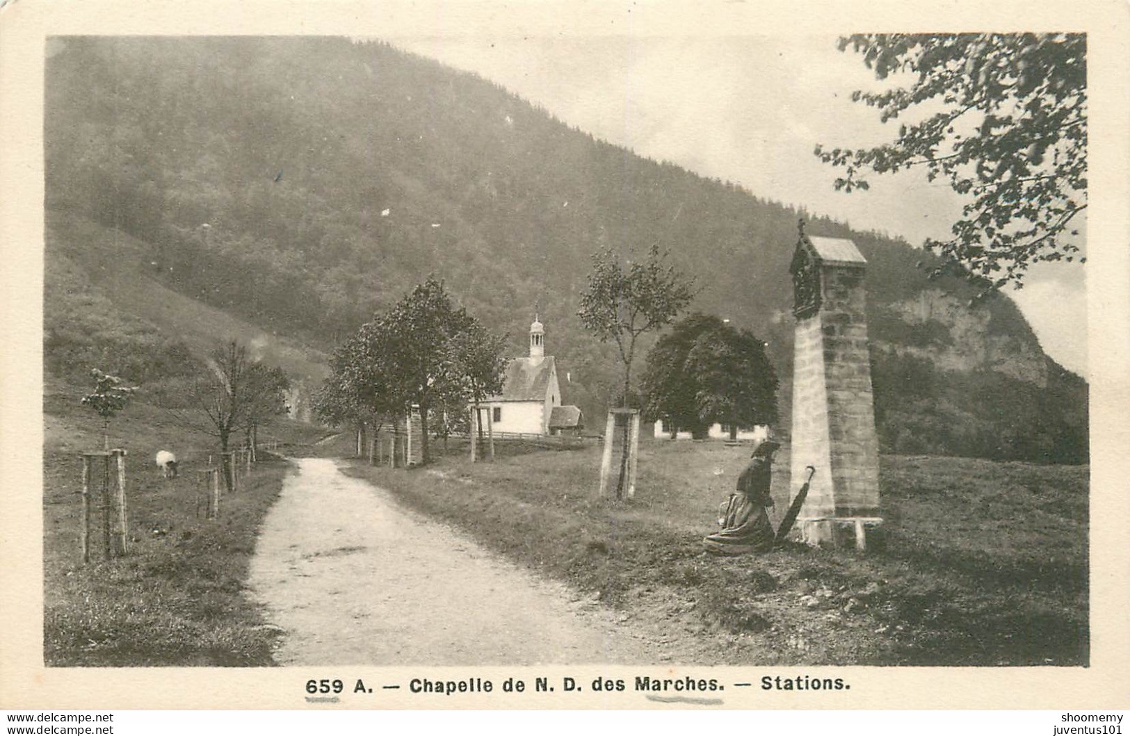 CPA Chapelle De Notre Dame Des Marches-Stations      L1859 - Chapelle