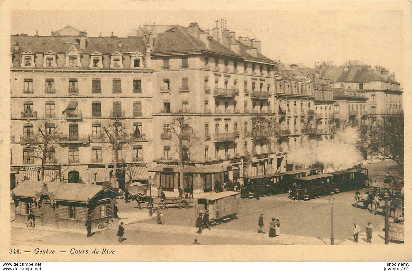 CPA Genève-Cours De Rive      L1860 - Genève