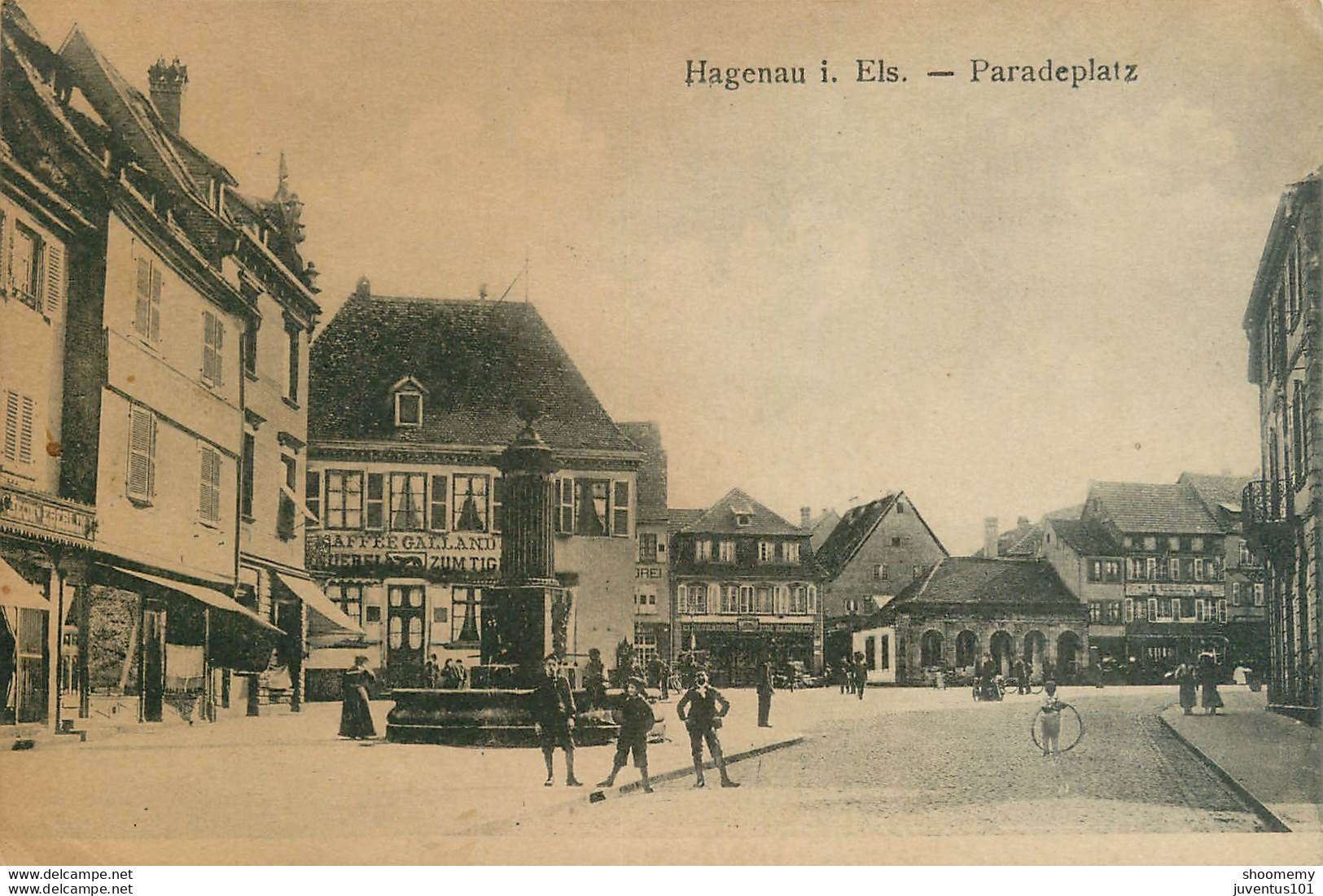 CPA Haguenau-Paradeplatz      L1860 - Haguenau