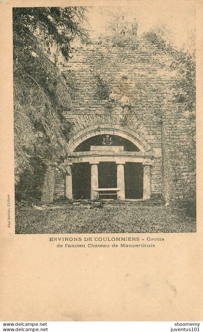 CPA Environs De Coulommiers-Grotte De L'ancien Château De Mauperthuis     L2160 - Coulommiers