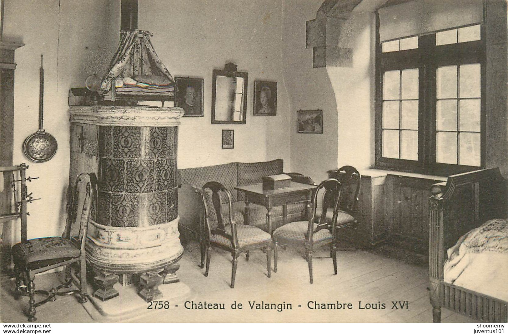 CPA Valengin-Château-Chambre Louis XVI-Timbre     L2160 - Other & Unclassified