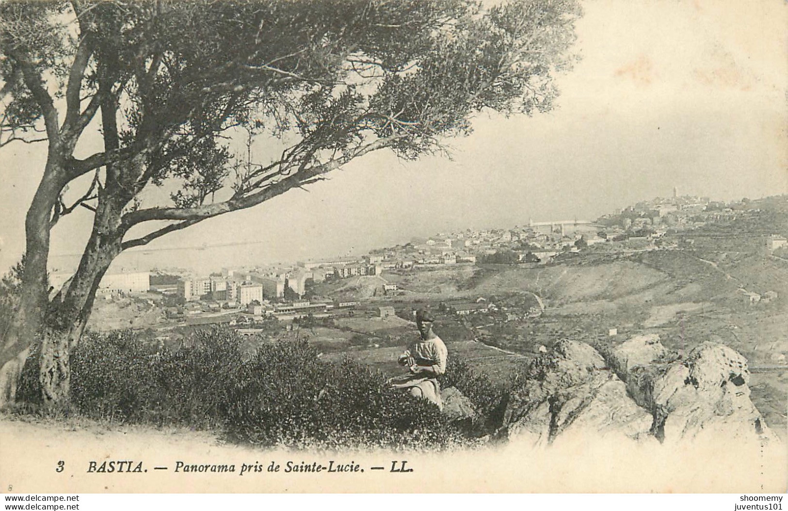 CPA Bastia-Panorama Pris De Sainte Lucie-3      L2150 - Bastia