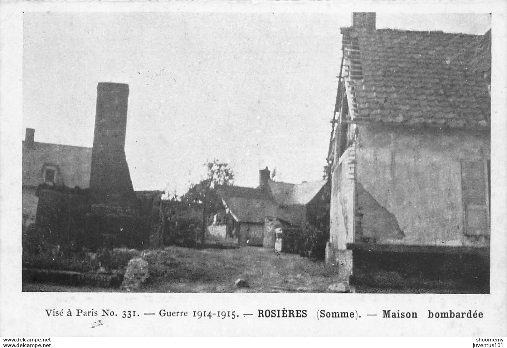 CPA Rosières-Maison Bombardée     L2144 - Rosieres En Santerre