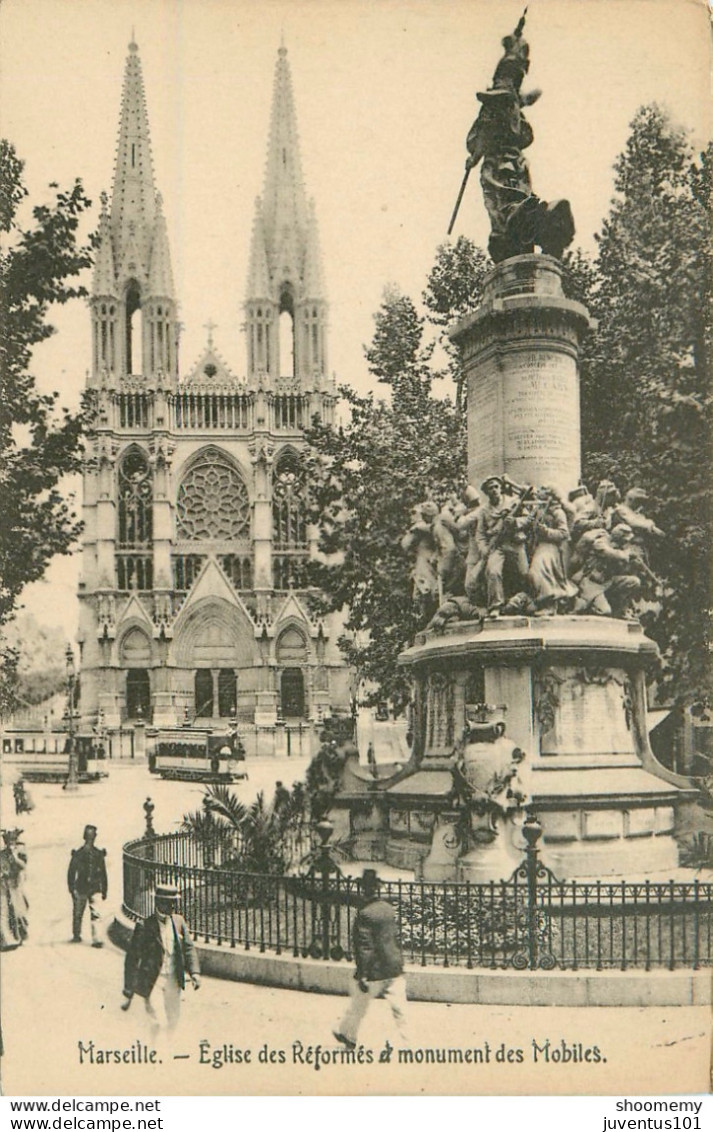 CPA Marseille-Eglise Des Réformés      L2144 - Monumenti