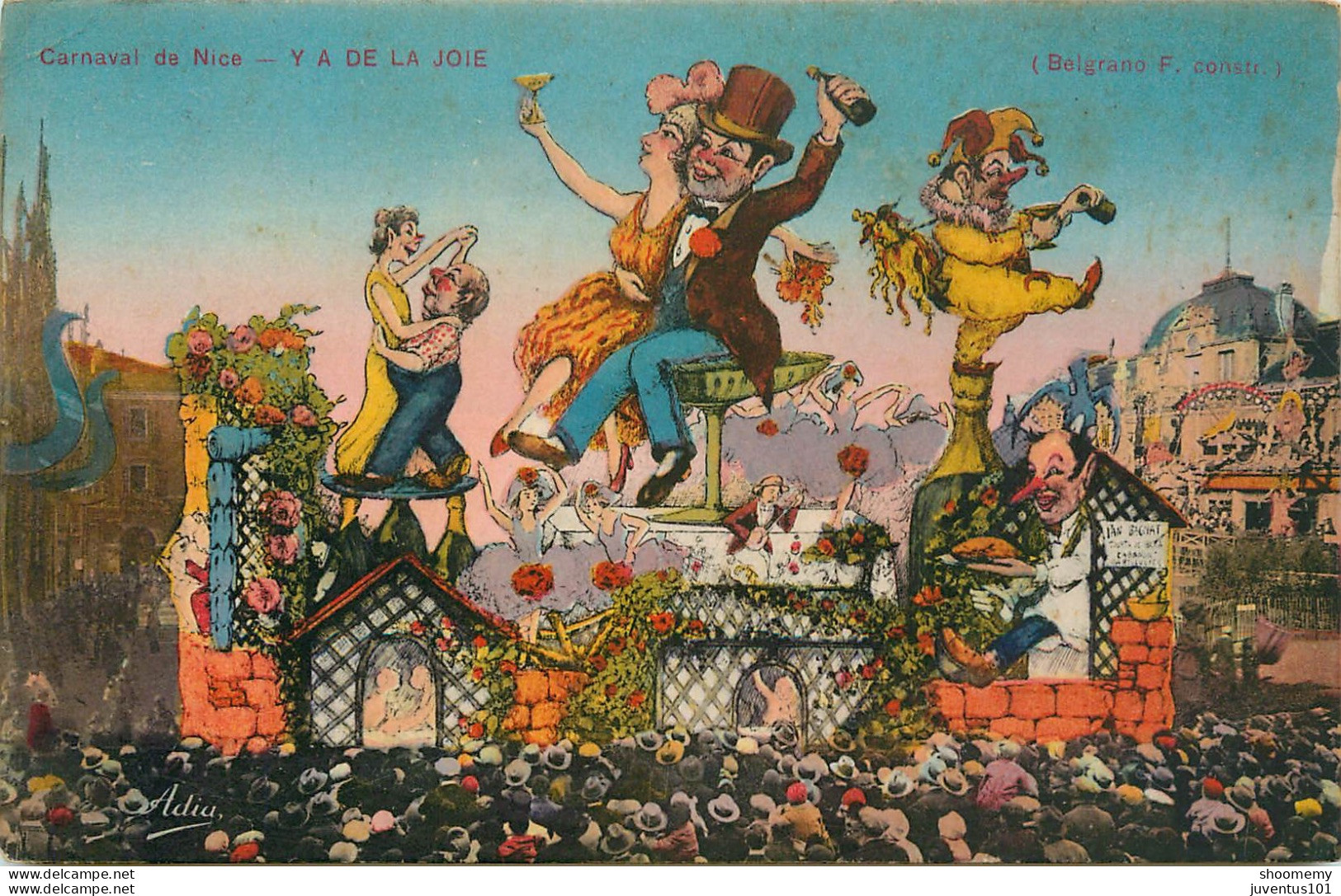 CPA Carnaval De Nice-Y A De La Joie-Timbre      L2138 - Carnival