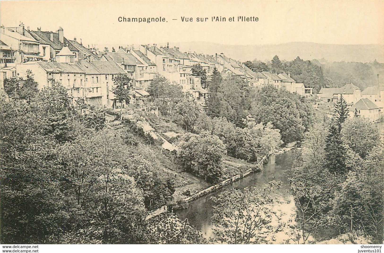 CPA Champagnole-Vue Sur L'Ain Et L'Ilette       L2100 - Champagnole