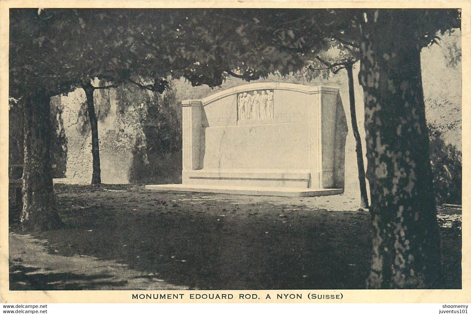 CPA Nyon-Monument Edouard Rod      L2100 - Nyon