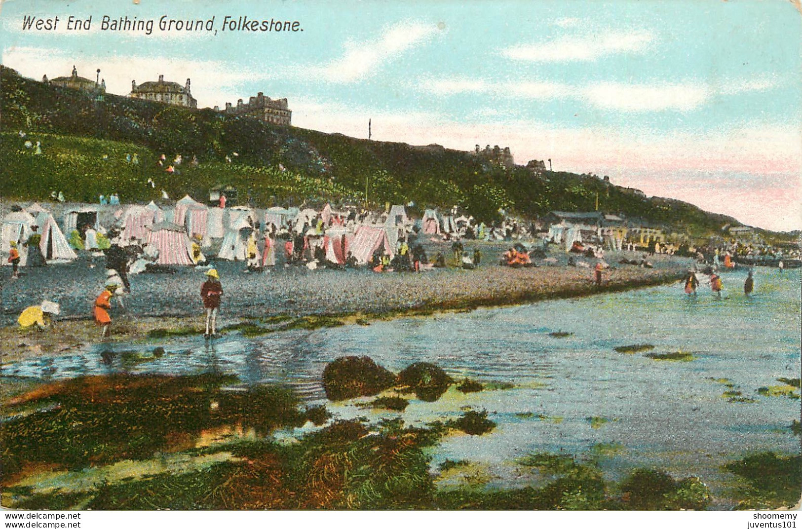 CPA West End Bathing Ground,Folkestone-Timbre     L2097 - Folkestone