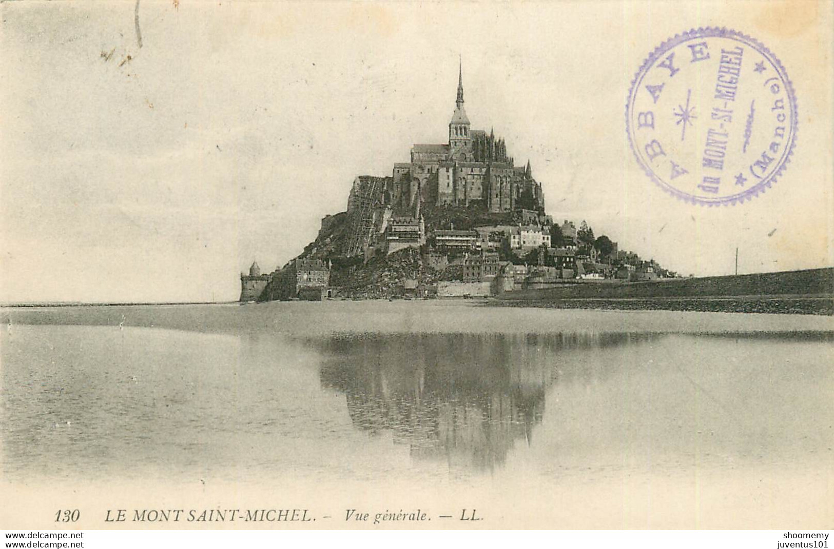 CPA Le Mont Saint Michel-130-Timbre     L2097 - Le Mont Saint Michel