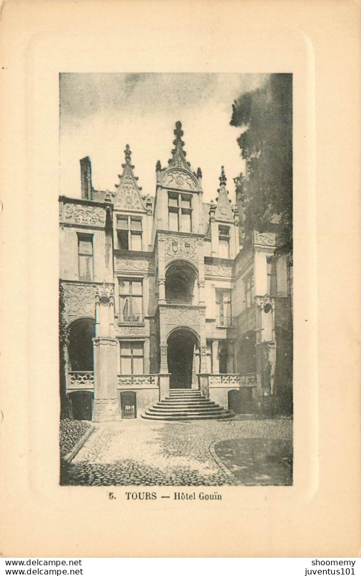 CPA Tours-Hôtel Gouïn-5     L2197 - Tours