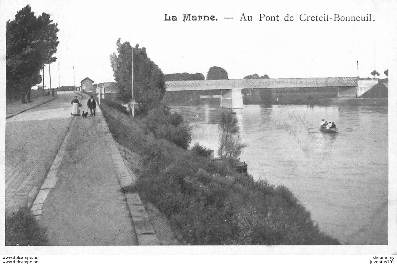 CPA La Marne-Au Pont De Creteil Bonneuil     L2196 - Creteil