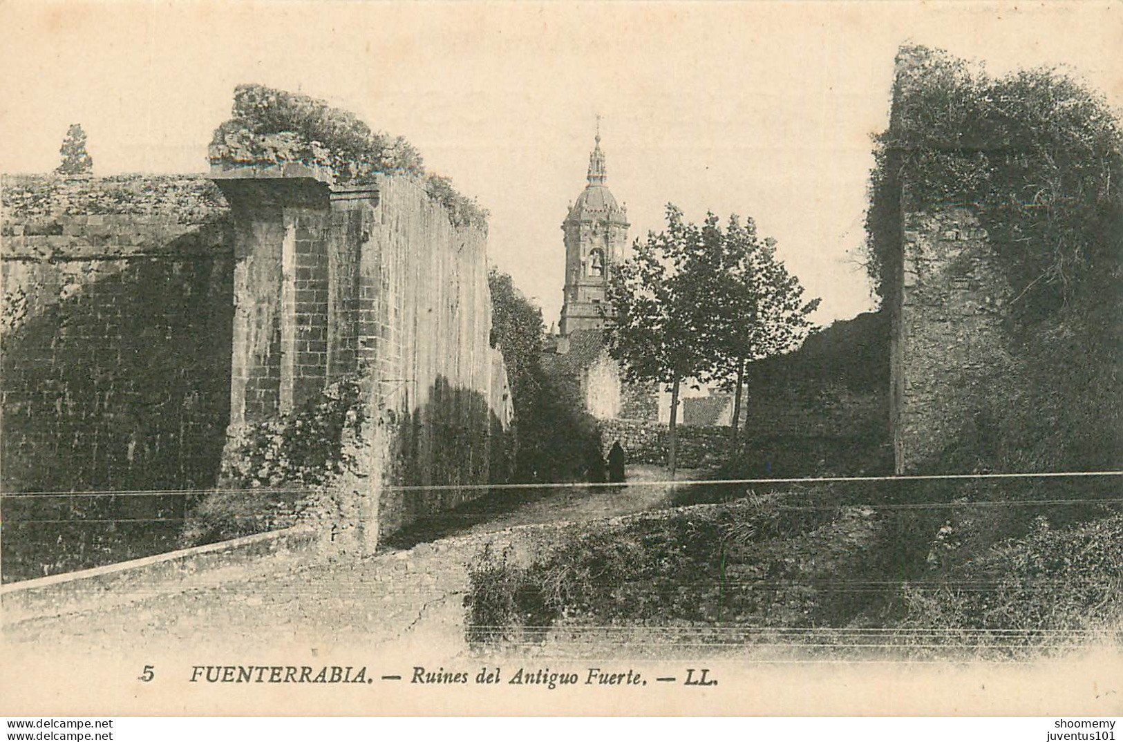 CPA Fuenterrabia-Ruines Del Antiguo Fuerte-5      L2195 - Otros & Sin Clasificación