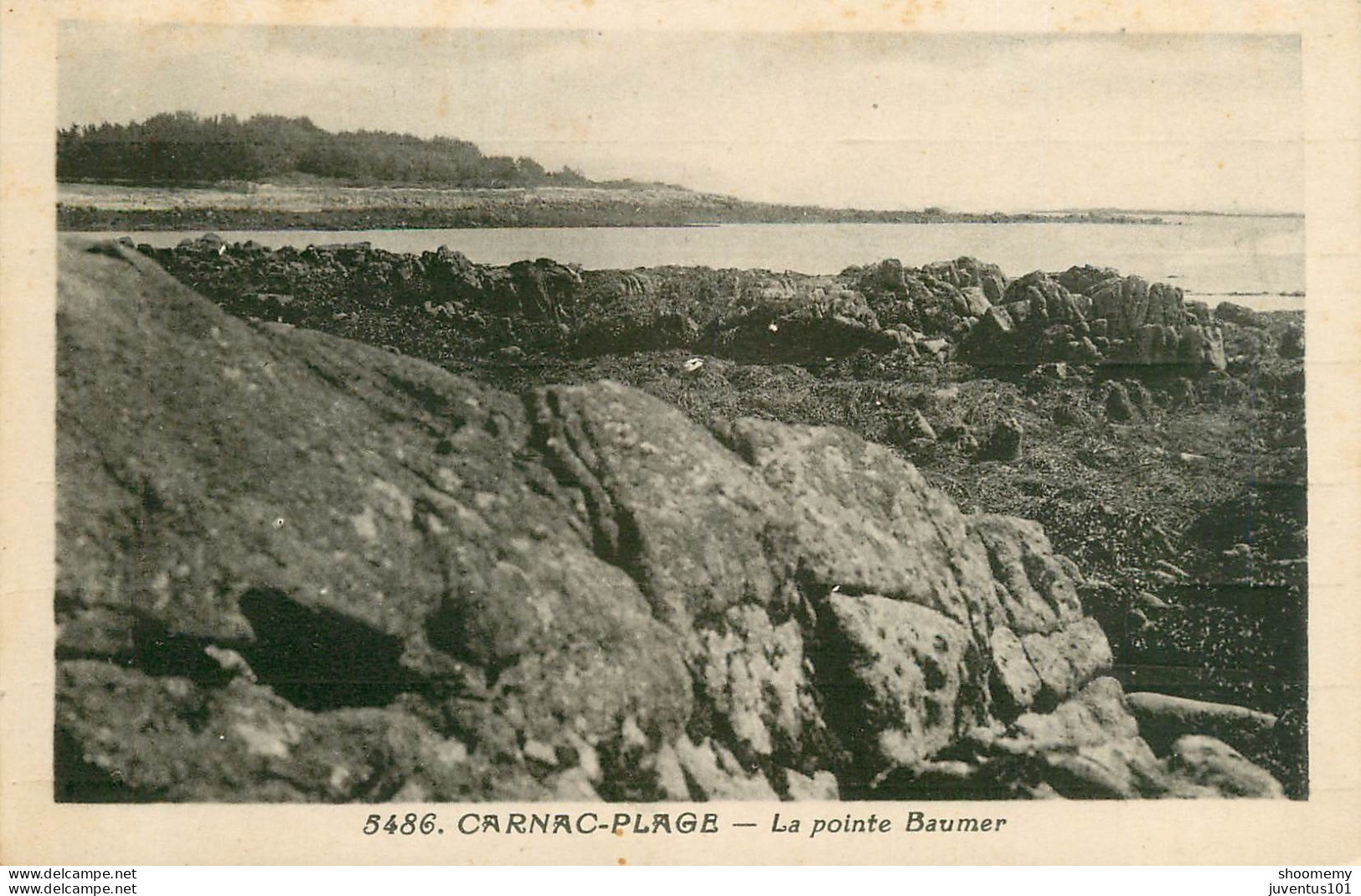 CPA Carnac Plage-La Pointe Baumer-5486      L2194 - Carnac