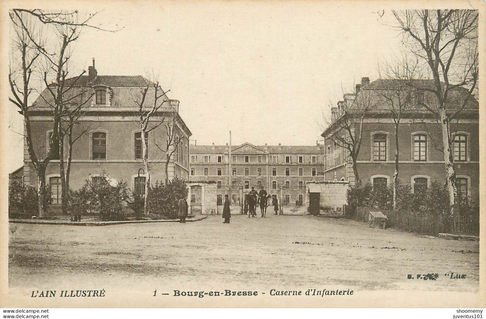 CPA Bourg En Bresse-Caserne D'infanterie-1      L2191 - Otros & Sin Clasificación