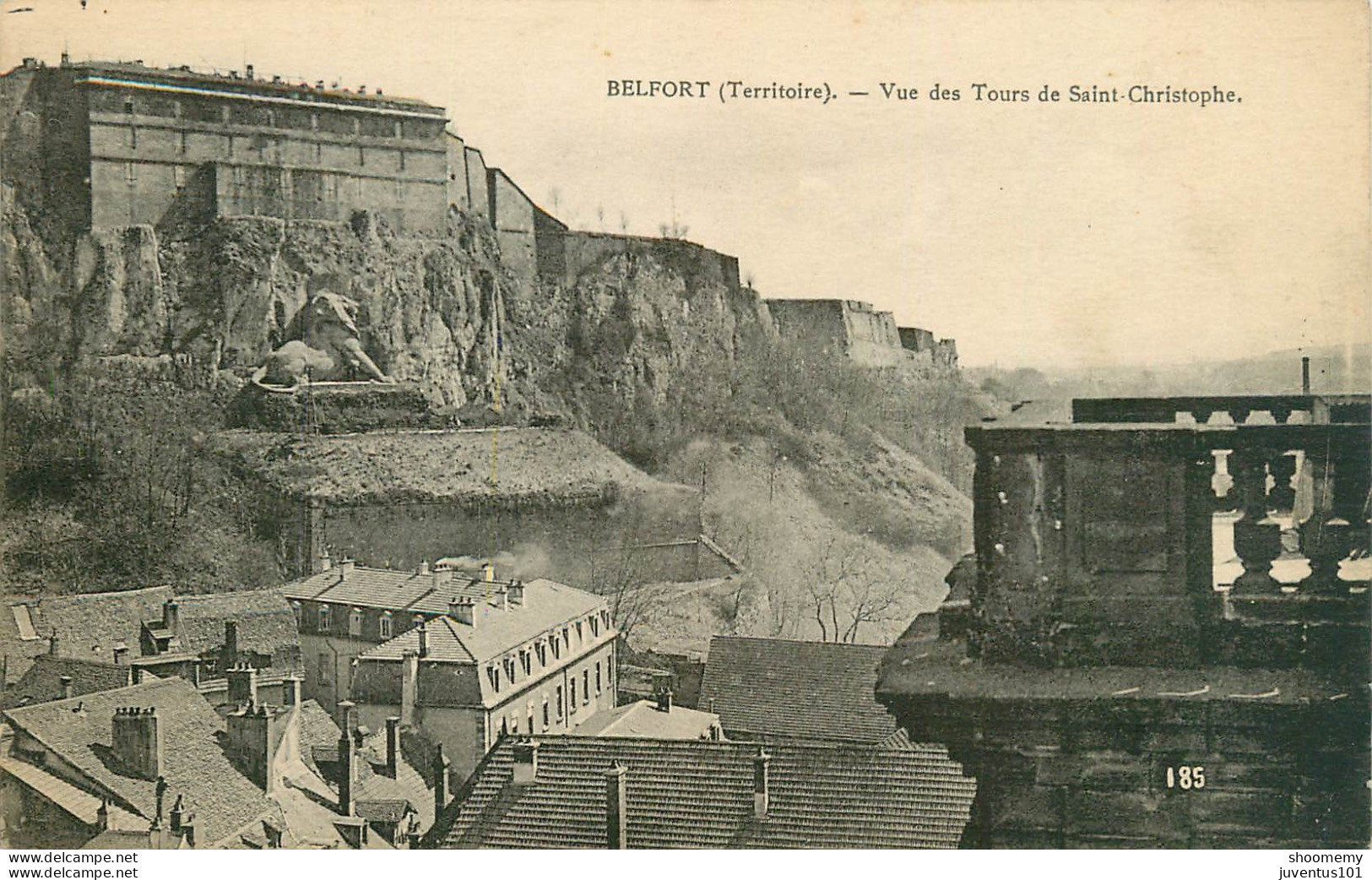 CPA Belfort-Vue Des Tours De Saint Christophe      L2191 - Belfort – Le Lion