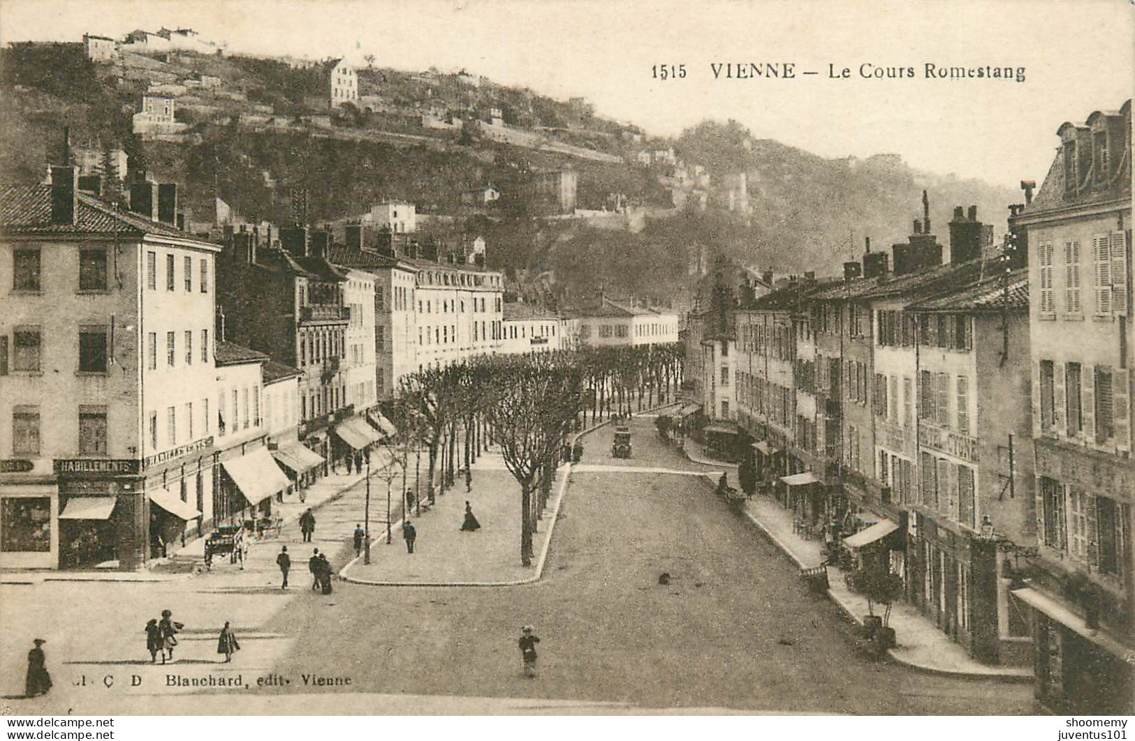 CPA Vienne-Le Cours Romestang-1515      L2190 - Vienne