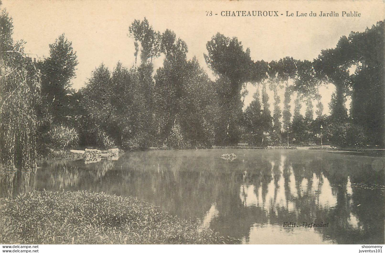 CPA Chateauroux-Le Lac Du Jardin Public-78      L2189 - Chateauroux