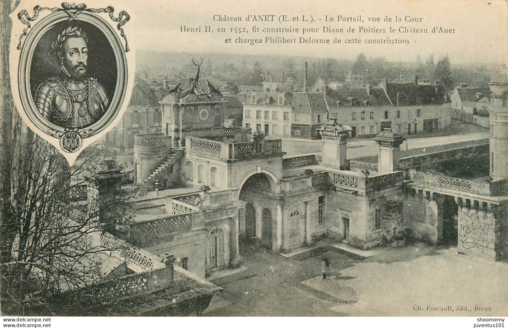 CPA Château D'anet-Le Portail      L2189 - Anet