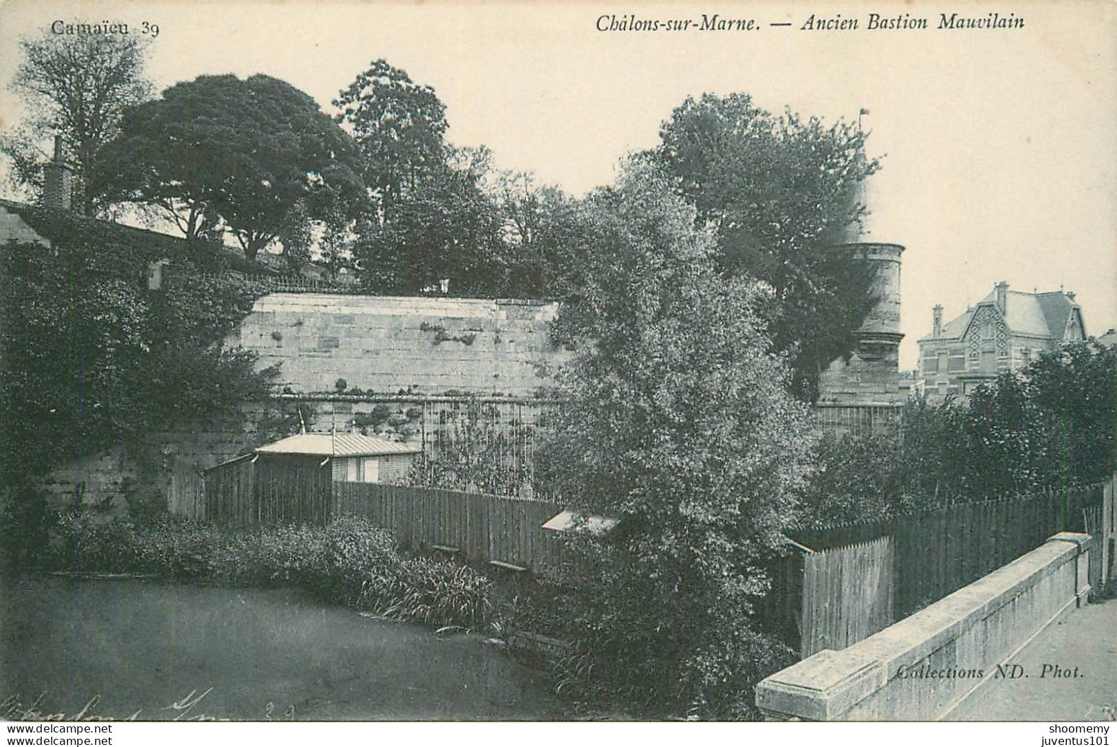 CPA Chalons Sur Marne-Ancien Bastion Mauvilain         L2179 - Châlons-sur-Marne