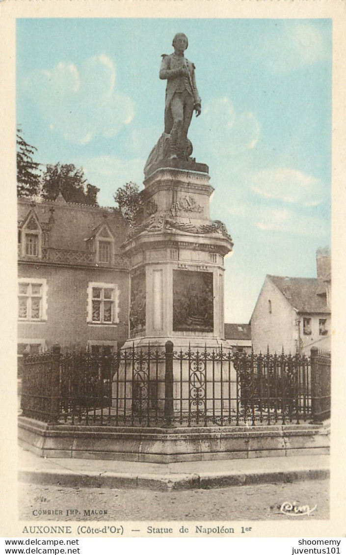 CPA Auxonne-Statue De Napoléon 1er-Timbre    L2177 - Auxonne