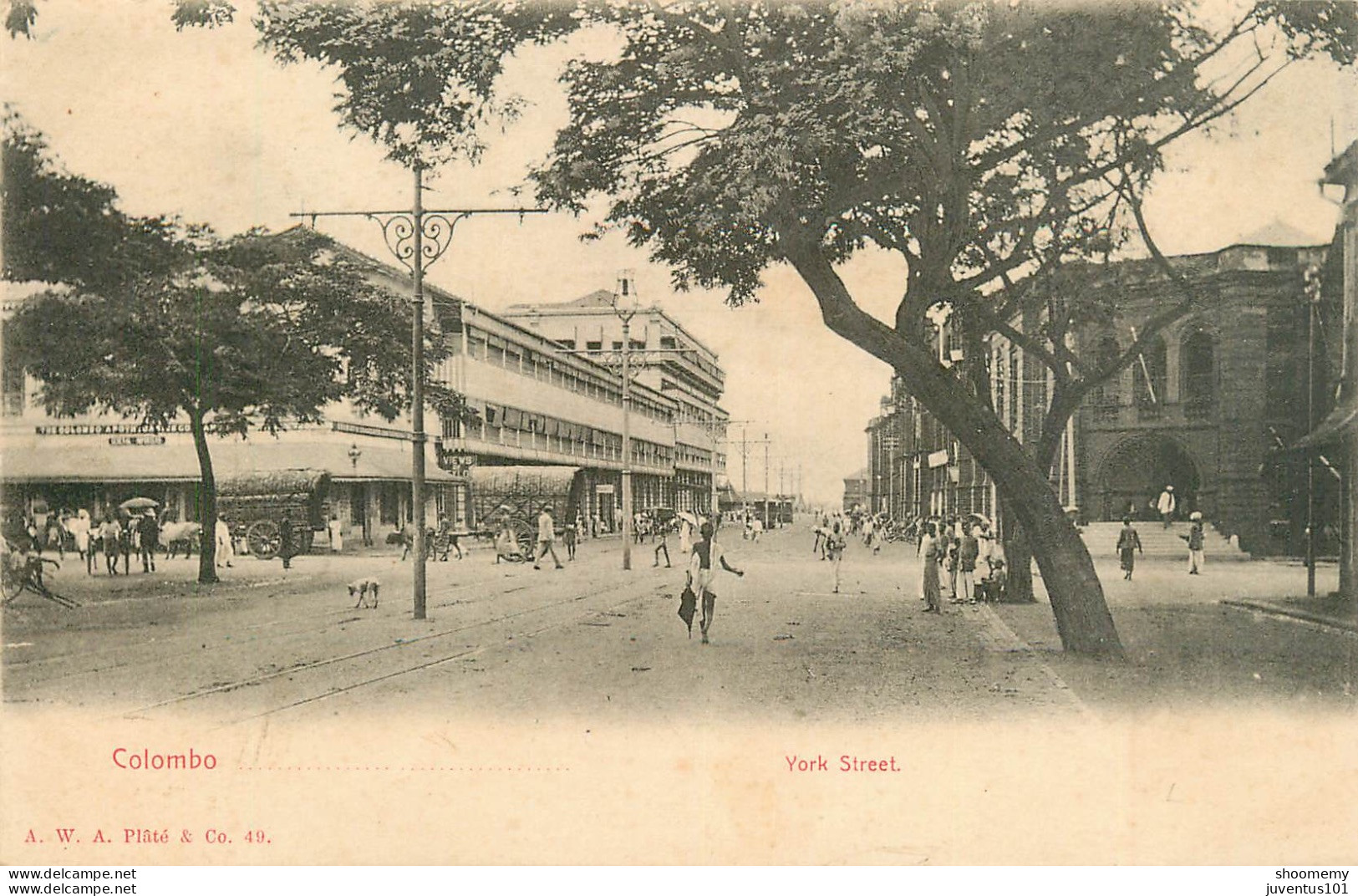 CPA Colombo-York Street     L2168 - Sri Lanka (Ceylon)