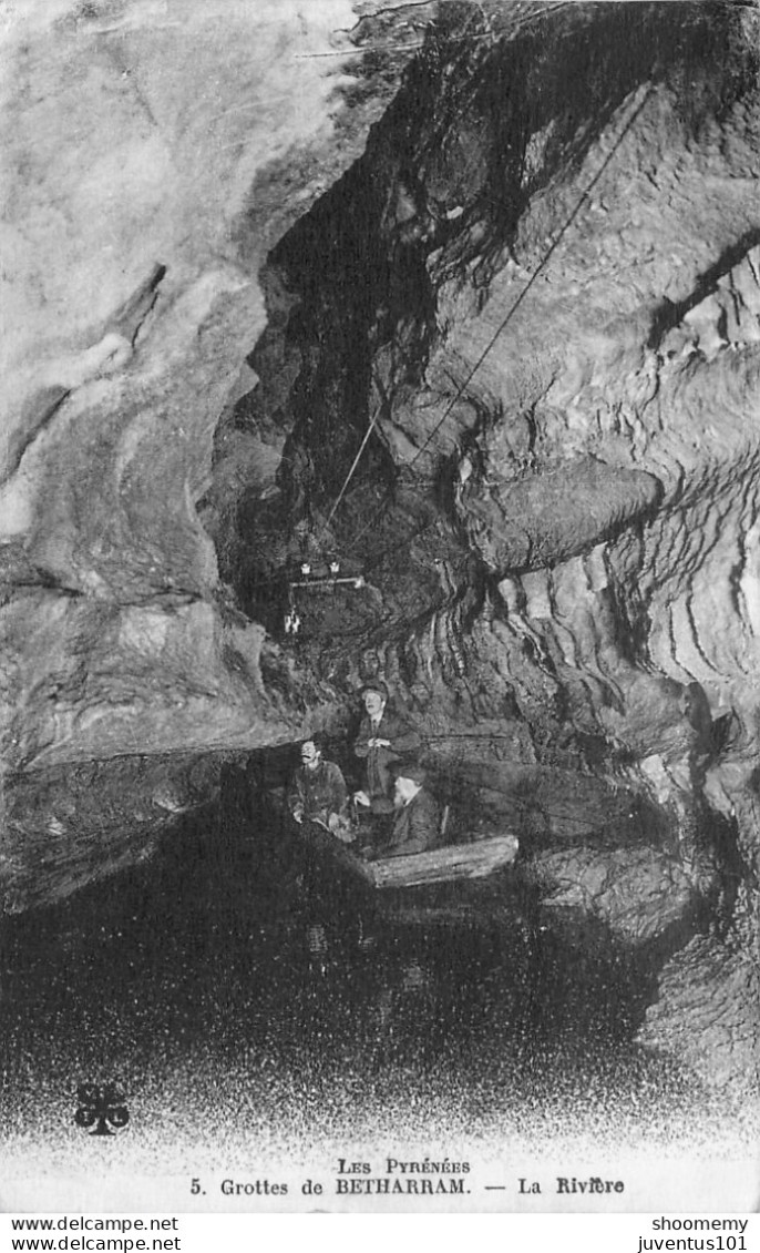 CPA Grotte De Betharram-La Rivière-5-Timbre     L2163 - Other & Unclassified