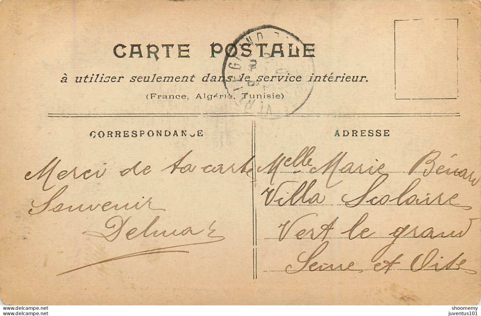 CPA Paris Inondé-Rue Saint Charles-Timbre       L2244 - La Crecida Del Sena De 1910