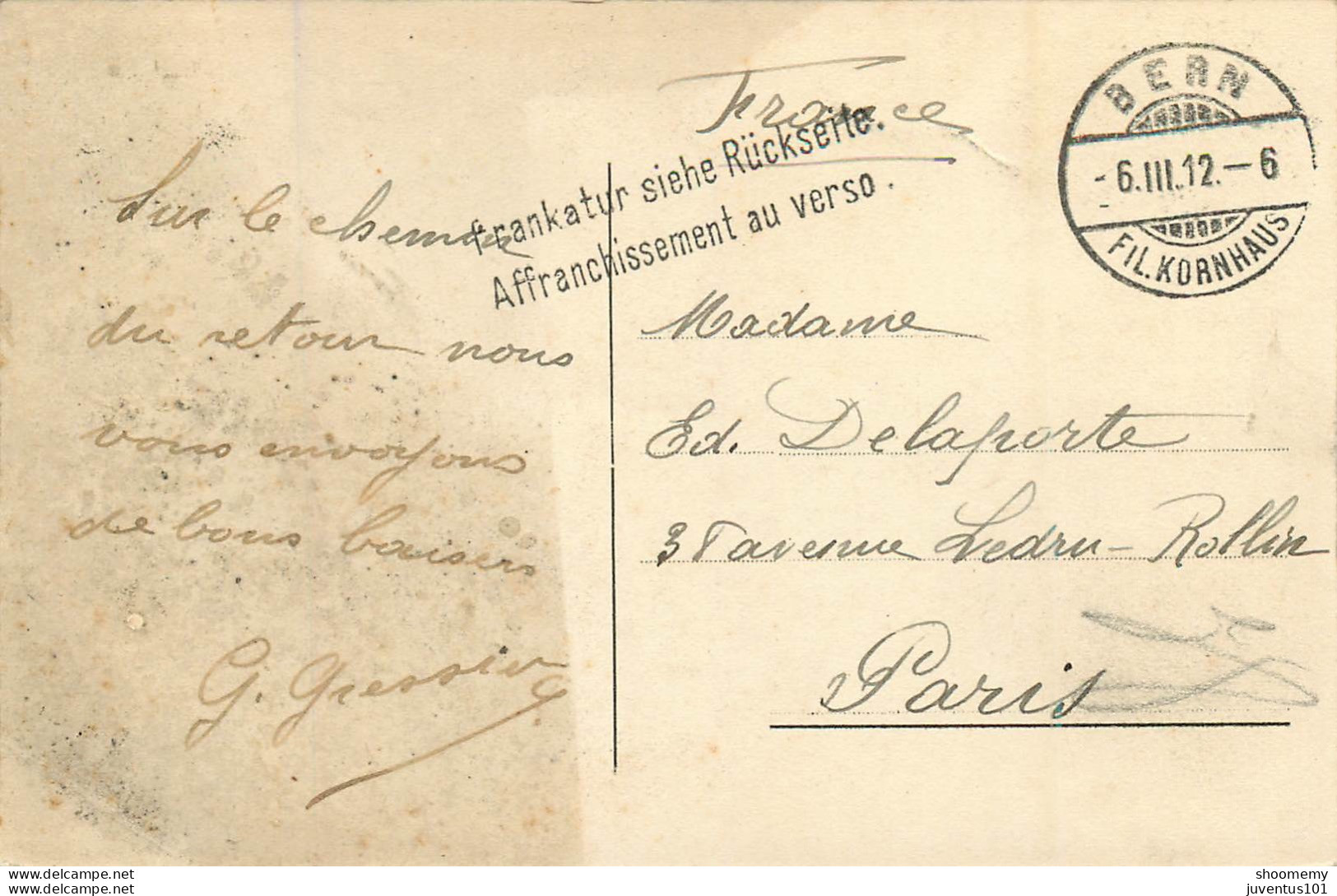 CPA Bern-Bundeshaus-Timbre      L2243 - Bern