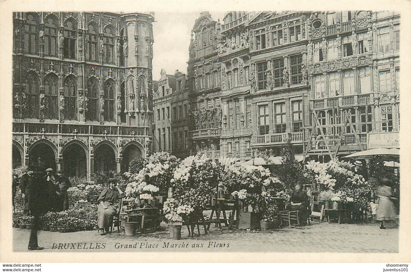 CPA Bruxelles-Grand'Place Marché Aux Fleurs      L2220 - Places, Squares