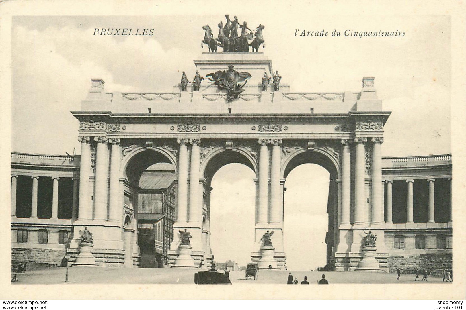 CPA Bruxelles-L'Arcade Du Cinquantenaire      L2220 - Bauwerke, Gebäude