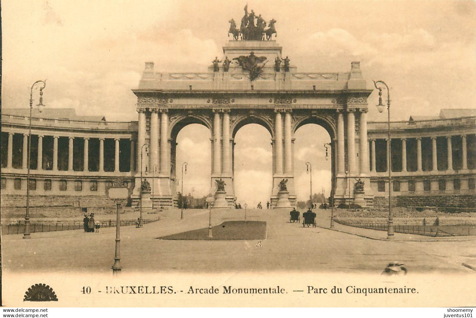 CPA Bruxelles-Arcade Du Cinquantenaire      L2220 - Monuments, édifices