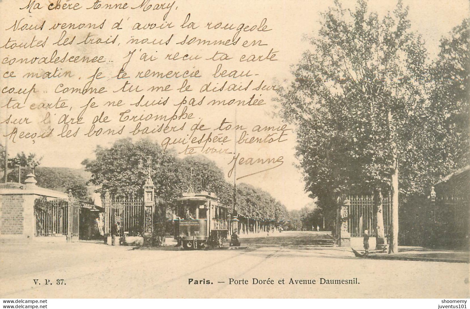 CPA Paris-Porte Dorée Et Avenue Daumesnil-Timbre      L2234 - Paris (12)