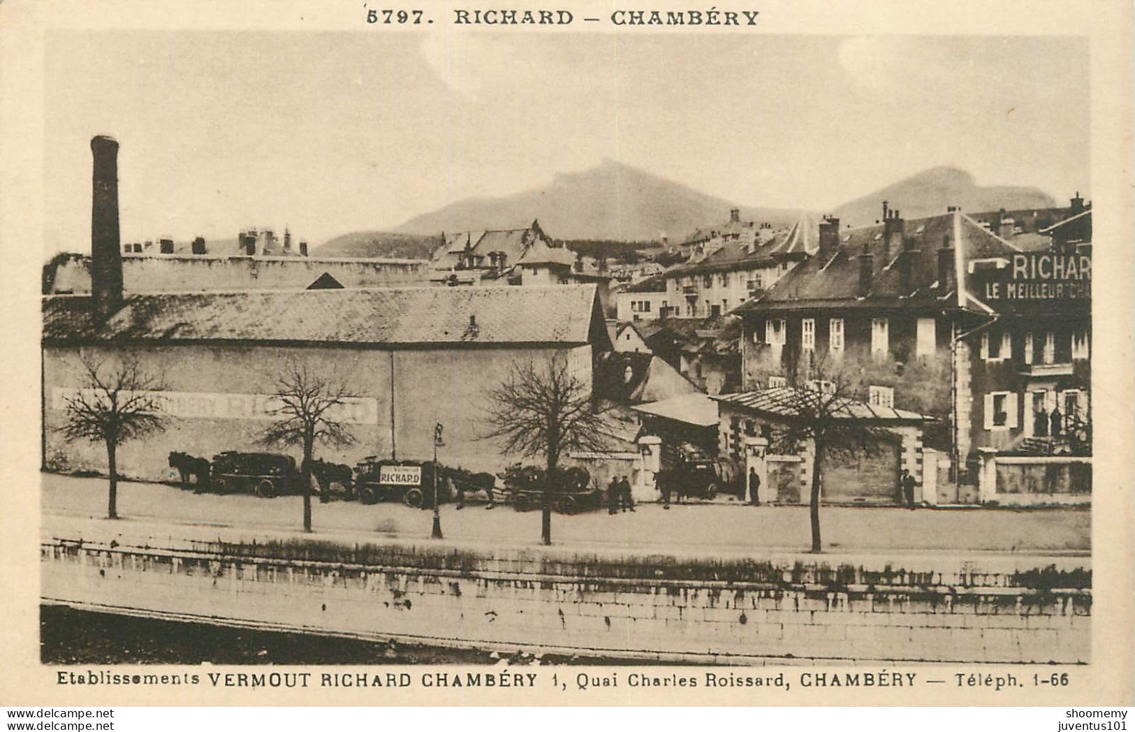 CPA Richard-Chambéry-Etablissements Vermout Richard      L2227 - Chambery