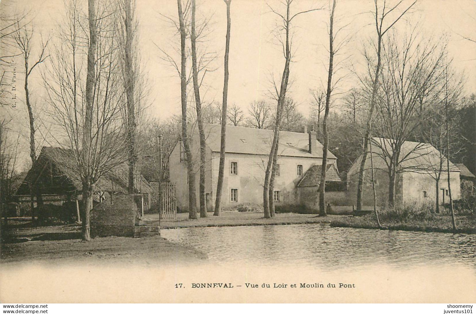CPA Bonneval-Vue Du Loir Et Moulin Du Pont-17      L2227 - Bonneval