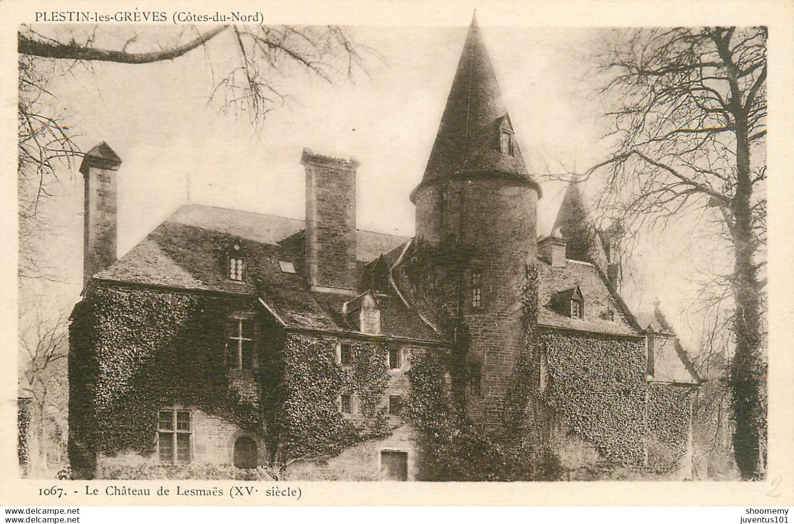 CPA Plestin Les Grèves-Le Château De Lesmaës       L2226 - Plestin-les-Greves