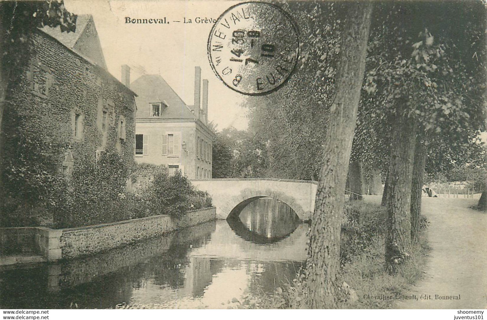 CPA Bonneval-La Grève-Timbre-état Voir Scan      L2227 - Bonneval