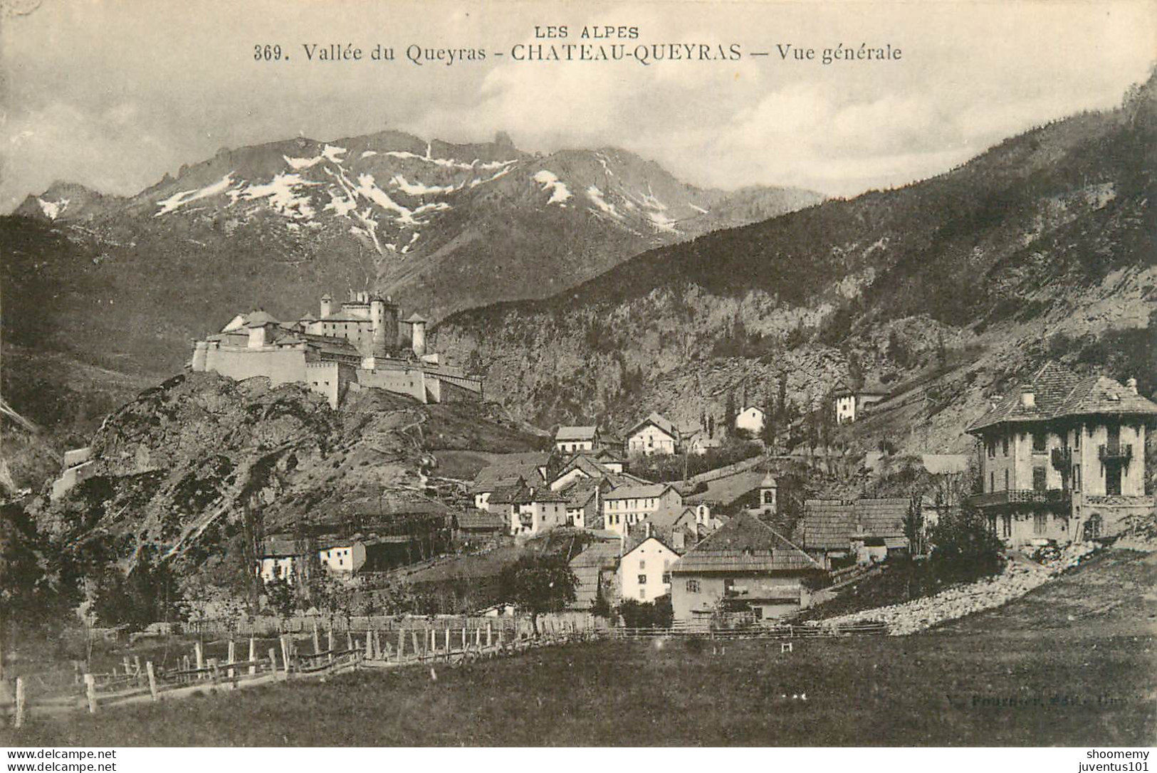 CPA Vallée Du Queyras-Chateau Queyras-Vue Générale      L2215 - Otros & Sin Clasificación