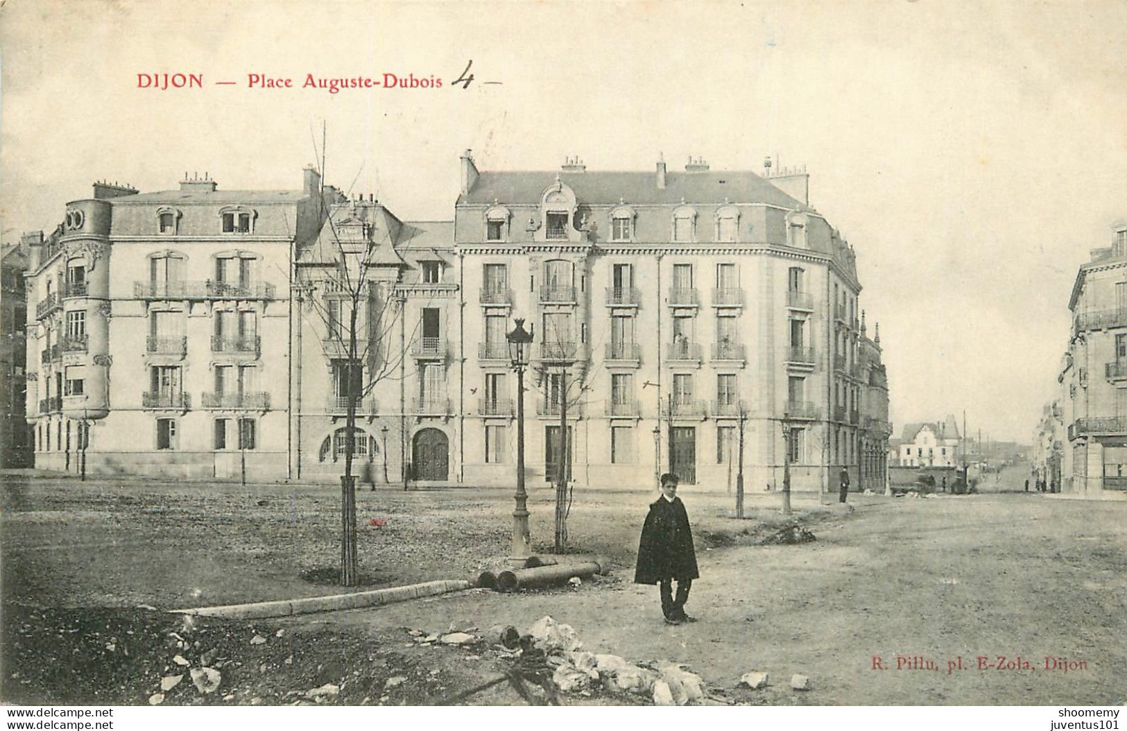 CPA Dijon-Place Auguste Dubois-Timbre     L2198 - Dijon