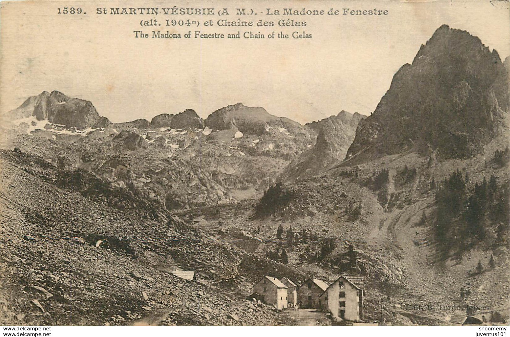 CPA Saint Martin Vésubie-La Madone De Fenestre     L2198 - Saint-Martin-Vésubie